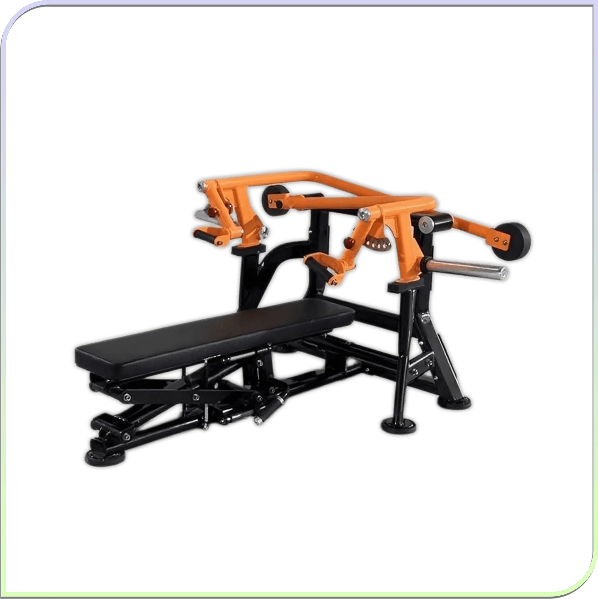 HUAVIGOR Commercial Iso-Lateral Decline Chest Press Machine Plate Loaded Gym Strength Training Equipment for Lower Pec Workout